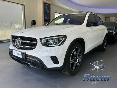 Usata Mercedes GLC200 163 CV (119 kW) 2022 Bianco polare SUV