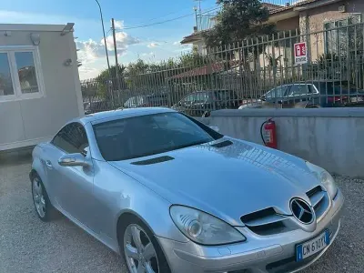 Gebraucht Mercedes SLK200 163 PS (119 kW) 2004 Grau Cabrio