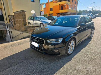 Usata Audi A3 Ambition 110 CV (80 kW) 2016 Nero Berlina