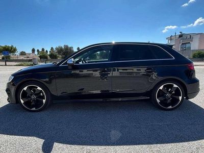 Usata Audi A3 Sport 150 CV (110 kW) 2018 Nero Berlina