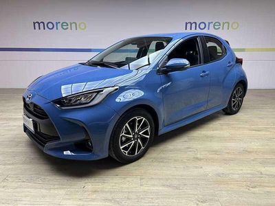 Usata Toyota Yaris Hybrid Trend 100 CV (73 kW) 2022 Blu/azzurro Utilitaria