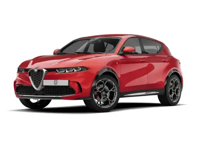 Brugt Alfa Romeo Tonale Ti 131 HK (96 kW) 2023 Rød SUV