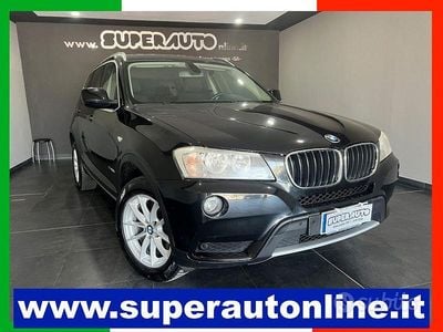 Usata BMW X3 Comfort Edition 184 CV (135 kW) 2013 Nero SUV