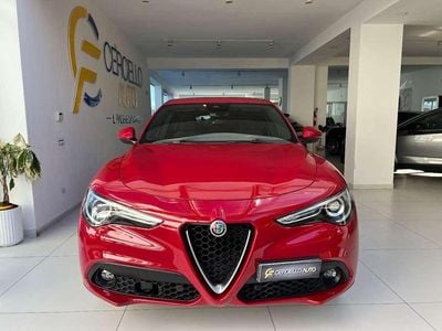 Usata Alfa Romeo Stelvio 160 CV (117 kW) 2022 Rosso metallizzato SUV