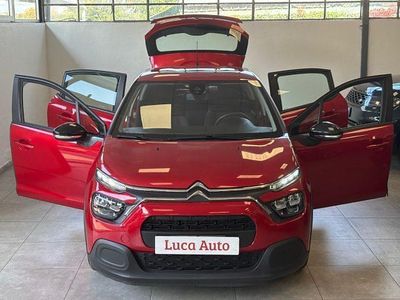 Usata Citroën C3 83 CV (61 kW) 2021 Rosso Utilitaria