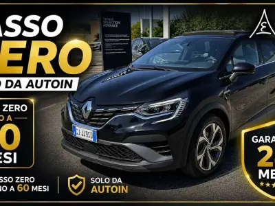 Usata Renault Captur RS Line 94 CV (69 kW) 2022 Nero SUV