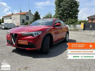 Usata Alfa Romeo Stelvio 209 CV (153 kW) 2019 Rosso SUV