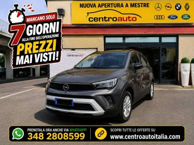 Usata Opel Crossland X Elegance 110 CV (80 kW) 2021 Grigio SUV