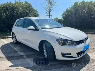 Usata VW Golf VII Comfortline 110 CV (80 kW) 2015 Bianco Berlina