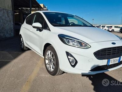 Second-hand Ford Fiesta Titanium 75 CP (55 kW) 2019 Alb Hatchback
