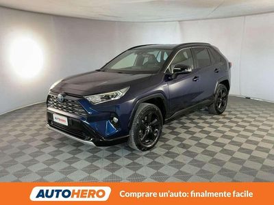 Usata Toyota RAV4 Hybrid Style 222 CV (163 kW) 2019 Blu/azzurro SUV