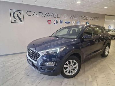 Usata Hyundai Tucson 116 CV (85 kW) 2020 Blu/azzurro SUV