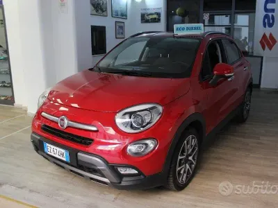 Usata Fiat 500X Cross Plus 120 CV (88 kW) 2015 Rosso SUV
