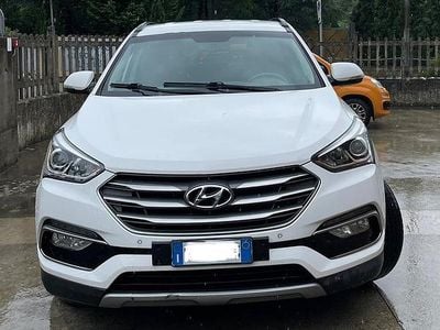 Usata Hyundai Santa Fe 150 CV (110 kW) 2015 Bianco SUV