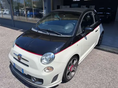 Usata Abarth 595 Turismo 159 CV (116 kW) 2014 Bianco Cabrio