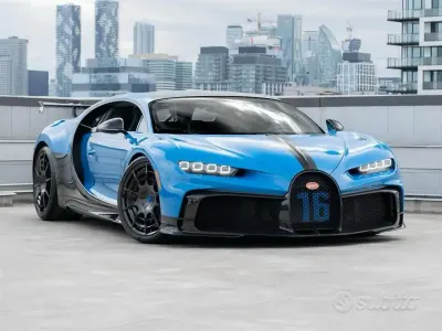 Usata Bugatti Chiron 2021 Blu Coupé