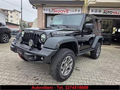 Usata Jeep Wrangler Sahara 200 CV (147 kW) 2013 Nero SUV