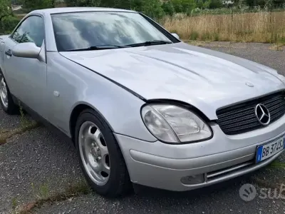Usata Mercedes SLK200 136 CV (100 kW) 1999 Giallo Cabrio