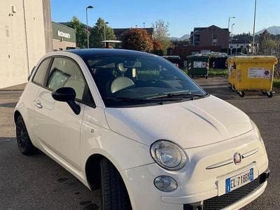 Usata Fiat 500 85 CV (62 kW) 2011 Bianco Berlina