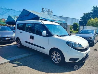 Occasion Fiat Doblò Lounge 120 ch (88 kW) 2018 Blanc Monospace