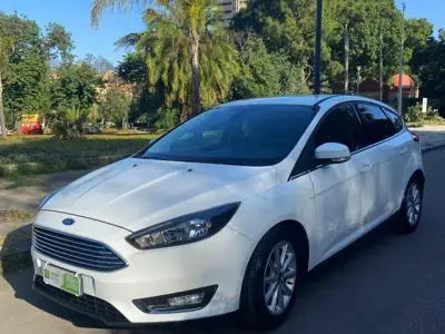 Usata Ford Focus Titanium 120 CV (88 kW) 2018 Bianco Berlina