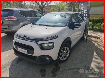 Usata Citroën C3 Feel 100 CV (73 kW) 2021 Bianco Utilitaria