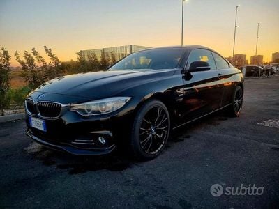 Usata BMW 420 Luxury Line 184 CV (135 kW) 2014 Nero Coupé