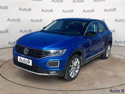 Usata VW T-Roc Advance 150 CV (110 kW) 2020 Blu/azzurro SUV