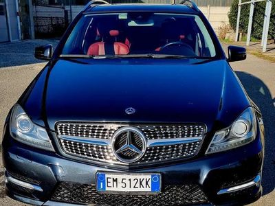 usata Mercedes C220 SW cdi be Avantgarde AMG c/bixeno