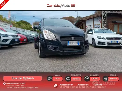 Usata Suzuki Splash 65 CV (47 kW) 2010 Nero Utilitaria