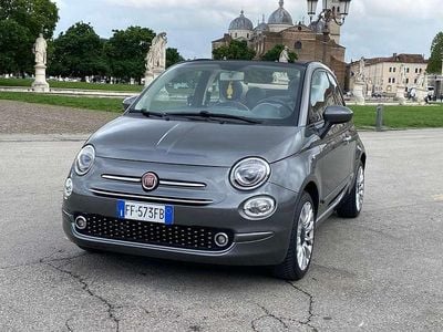 Usata Fiat 500C Lounge 75 CV (55 kW) 2016 Grigio Cabrio