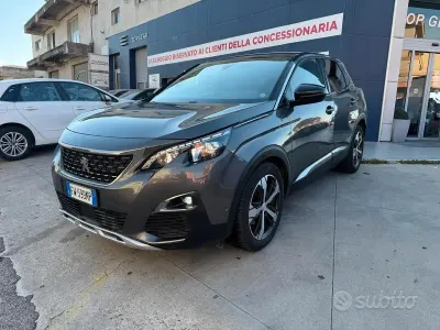Usata Peugeot 3008 GT-line 131 CV (96 kW) 2019 Grigio SUV