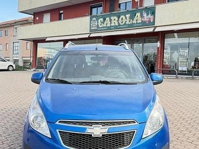 Usata Chevrolet Spark 67 CV (49 kW) 2011 Blu Utilitaria
