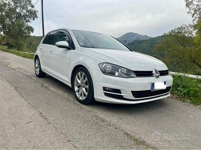 Usata VW Golf VII Executive 110 CV (80 kW) 2015 Bianco Berlina