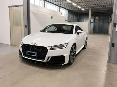 Usata Audi TT S-Line 184 CV (135 kW) 2015 Bianco Coupé