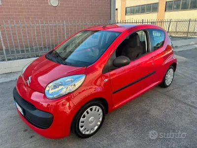 Usata Citroën C1 68 CV (50 kW) 2008 Rosso Utilitaria