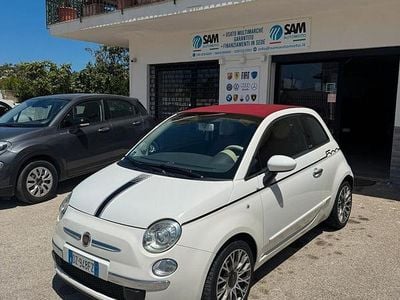 Usata Fiat 500C Rock 75 CV (55 kW) 2009 Bianco Cabrio