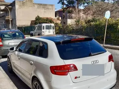 Usata Audi A3 S-Line 105 CV (77 kW) 2012 Bianco Utilitaria
