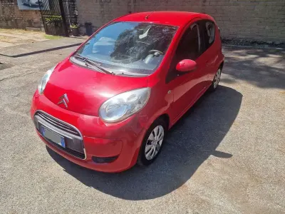 Usata Citroën C1 68 CV (50 kW) 2009 Rosso Utilitaria