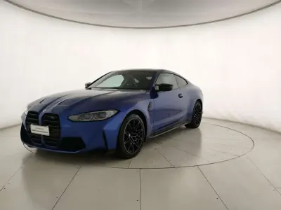 Nuova BMW M4 Competition Edition 510 CV (375 kW) 2025 Blu Coupé