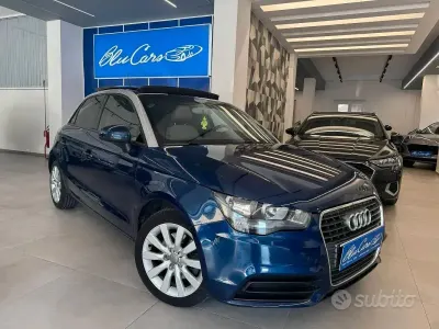Usata Audi A1 Ambition 105 CV (77 kW) 2014 Blu/azzurro(met.) Utilitaria