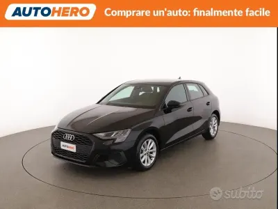 Usata Audi A3 150 CV (110 kW) 2020 Nero Berlina