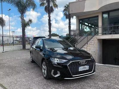 Usata Audi A3 150 CV (110 kW) 2022 Nero Berlina