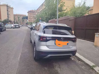 Usata VW T-Cross Advance 110 CV (80 kW) 2021 Argento SUV
