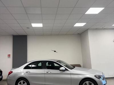 Begagnad Mercedes C180 116 HK (85 kW) 2015 Silver Sedan