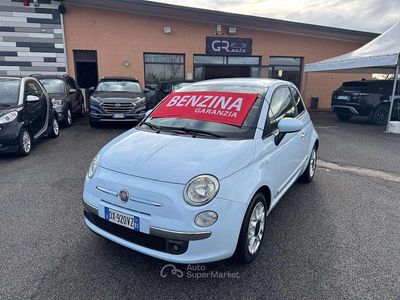 Usata Fiat 500 Sport 69 CV (50 kW) 2009 Blu Cabrio