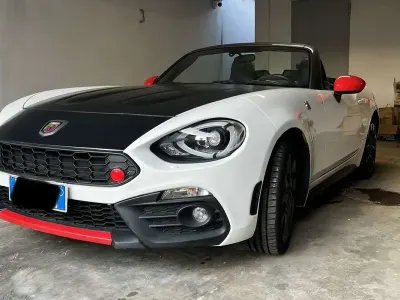 Usata Abarth 124 Spider 170 CV (125 kW) 2017 Bianco Cabrio