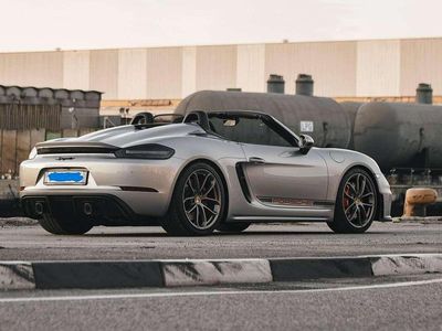 Usata Porsche 718 Spyder 420 CV (308 kW) 2023 Argento Cabrio