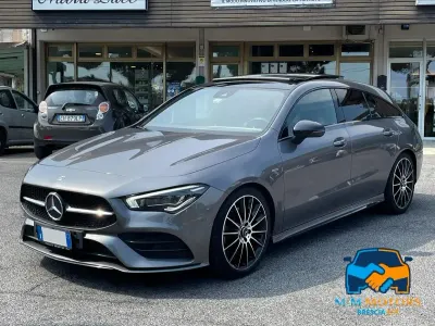 Usata Mercedes CLA200 Premium 150 CV (110 kW) 2021 Grigio Coupé