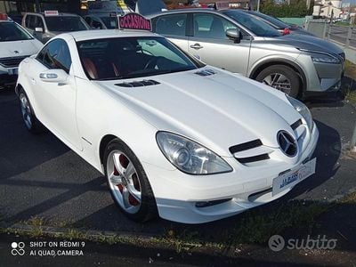 Usata Mercedes SLK200 163 CV (119 kW) 2005 Bianco Cabrio